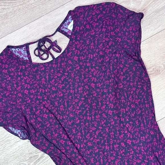 Urban Outfitters Lindsey Floral Open Back Midi Dress - Picture 6 of 13